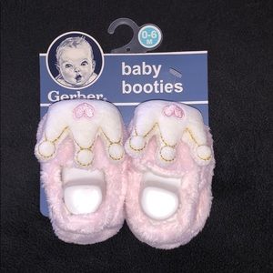 Warm baby booties 0-6 months